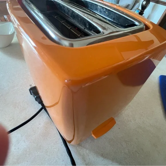 RARE KitchenAid Tangerine Two Slot Toaster KTT340TG0 - Picture 7 of 11